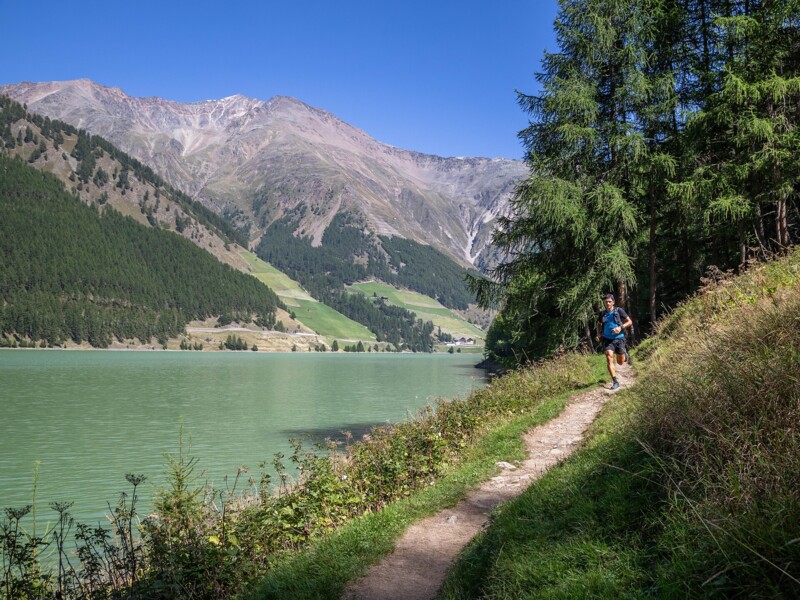 Trailrun: Seeumrundung am Vernagter Stausee