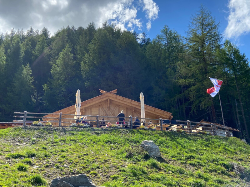 Mountainbiketour Unser Frau - Lafetzalm