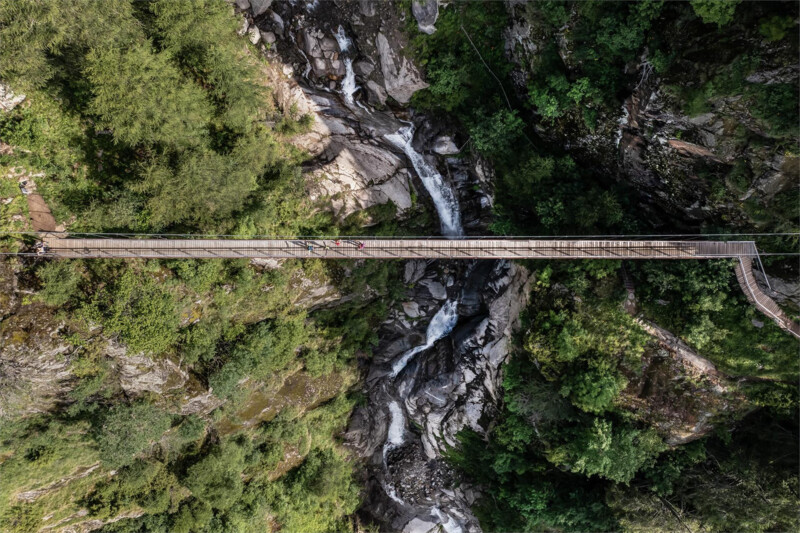Meraner Höhenweg: Wanderung durch die 1.000 Stufen Schlucht
