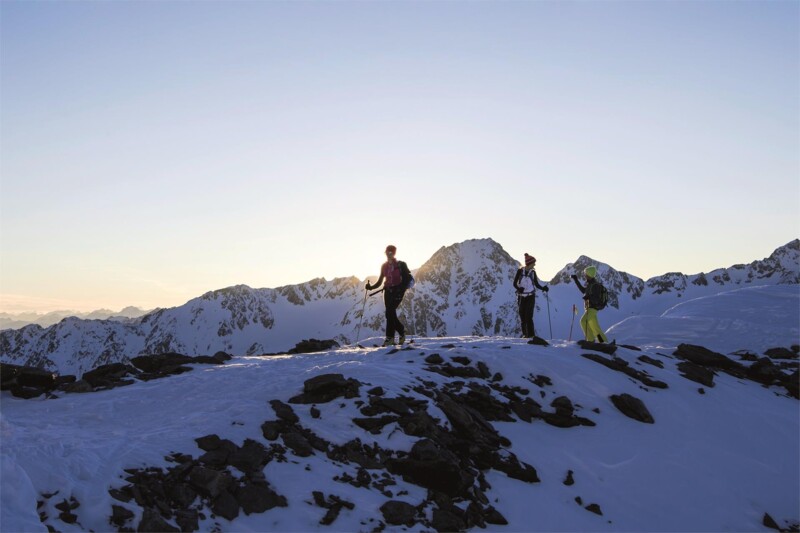 Skitour Vorgipfel der Trumserspitze