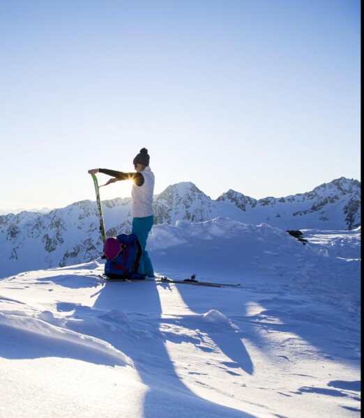 Skitour Vorgipfel der Trumserspitze