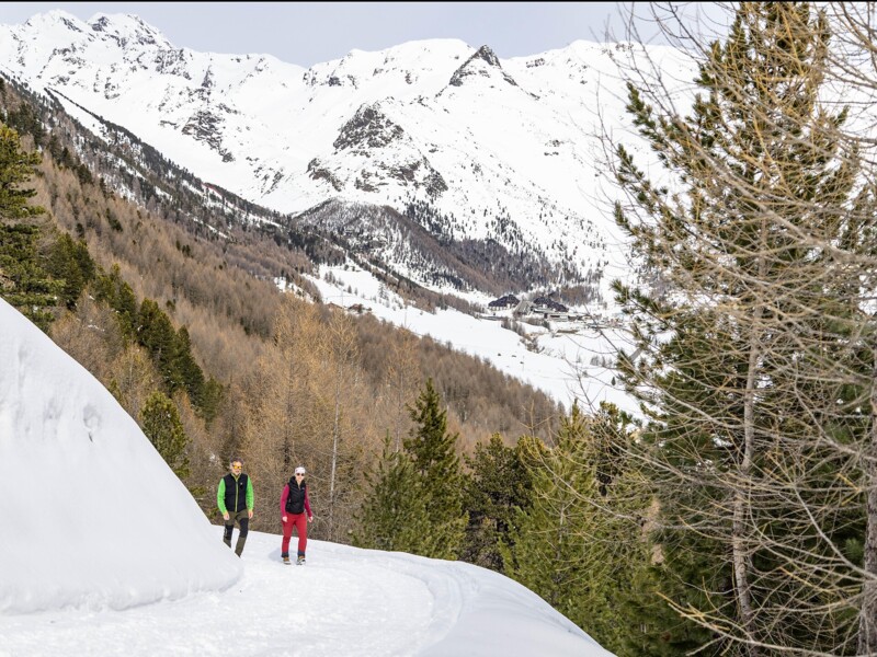 Schneeschuhwanderung Lafetzalm