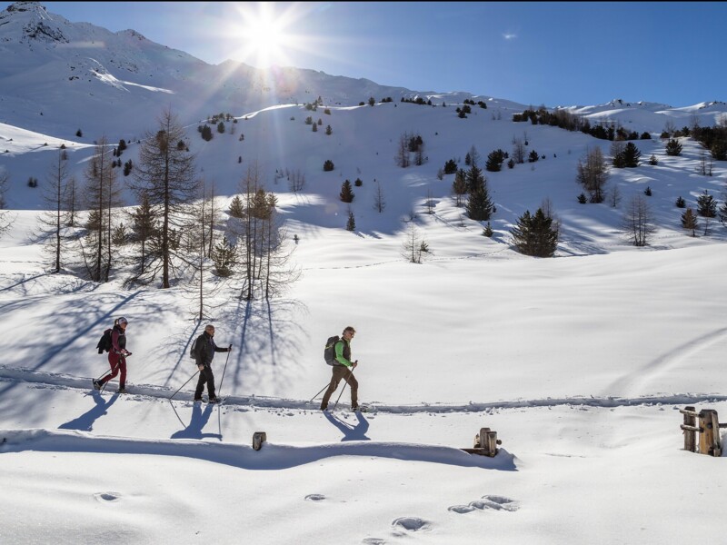Schneeschuhwanderung Berglalm
