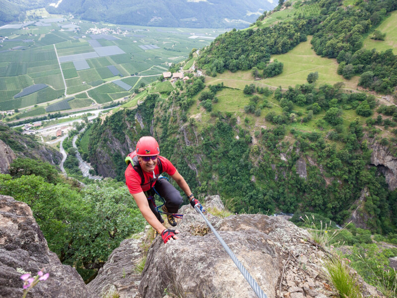 Klettersteig Hoachwool
