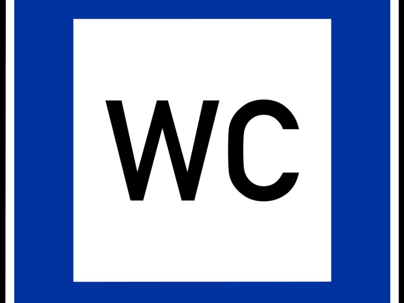 Öffentliche Toilette