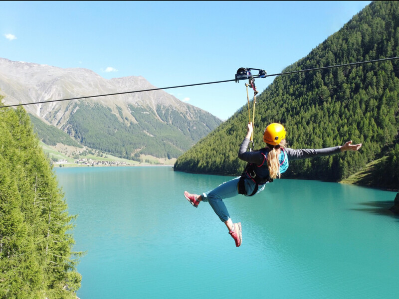 Hochseilgarten - Ötzi Rope Park