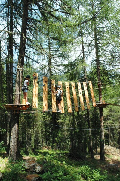 Hochseilgarten - Ötzi Rope Park