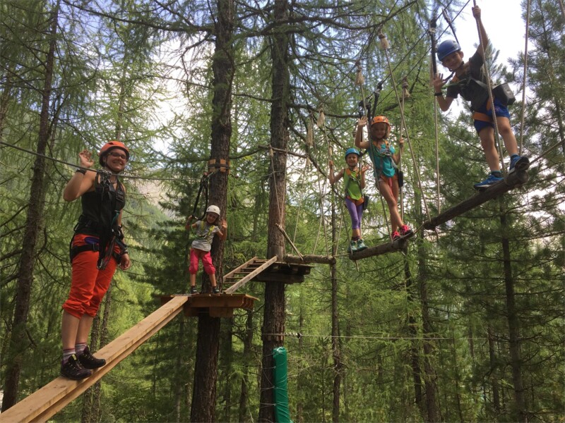 Hochseilgarten - Ötzi Rope Park