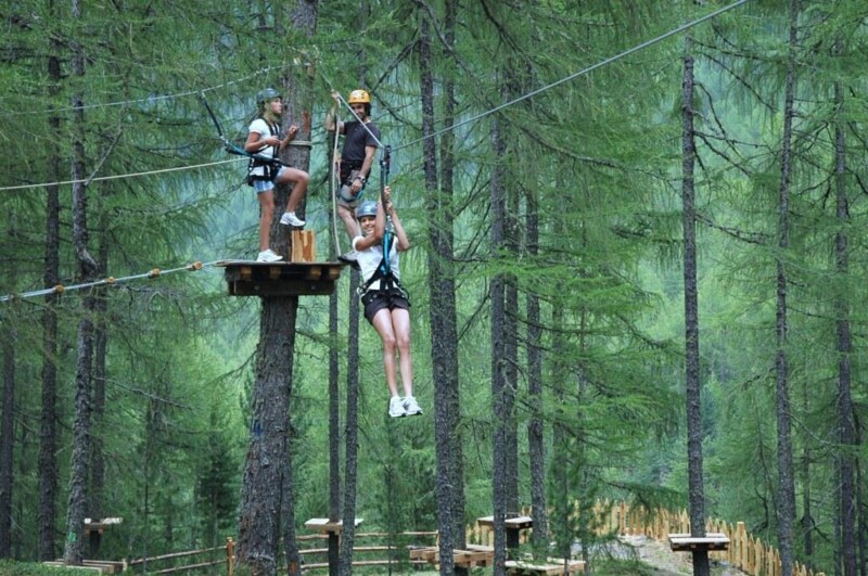 Hochseilgarten - Ötzi Rope Park