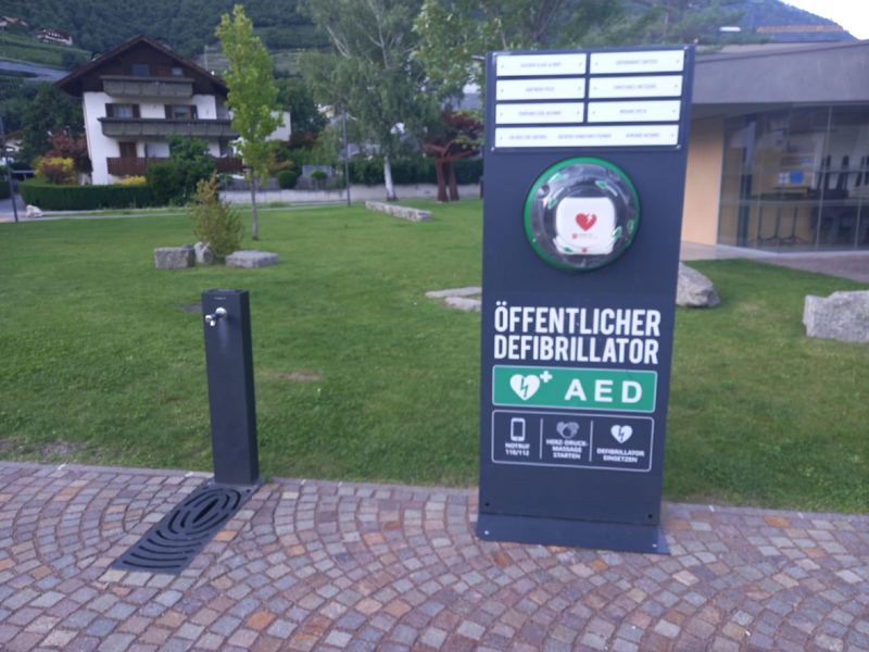 Trinkwasser - Auffüllstation: Naturparkhaus Texelgruppe
