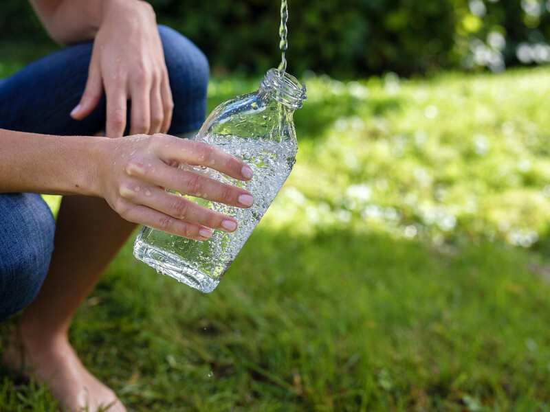 Trinkwasser - Auffüllstation: Dorf Plaus