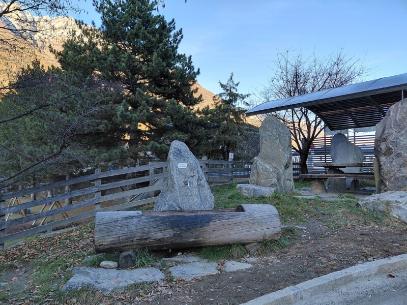Trinkwasser - Auffüllstation: Winterbrücke Naturns